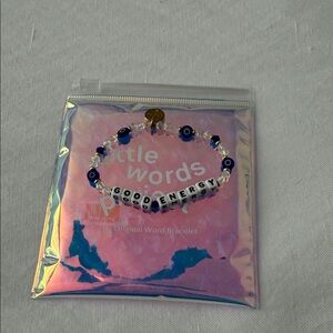 Beaded Bracelet with Positive Message